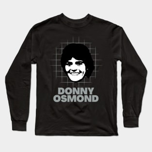 Donny osmond -> 70s retro Long Sleeve T-Shirt